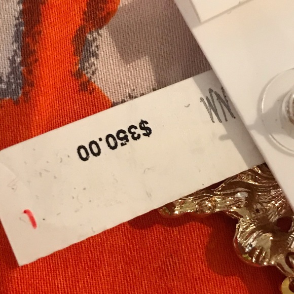 - Neiman Marcus Multicolored Crystals Gold Plated - Picture 5 of 5